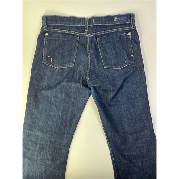 Fidelity Lily Bootcut Jeans Women’s 33 Viper Rinse Dark Wash Denim 34x32 - Picture 6 of 10